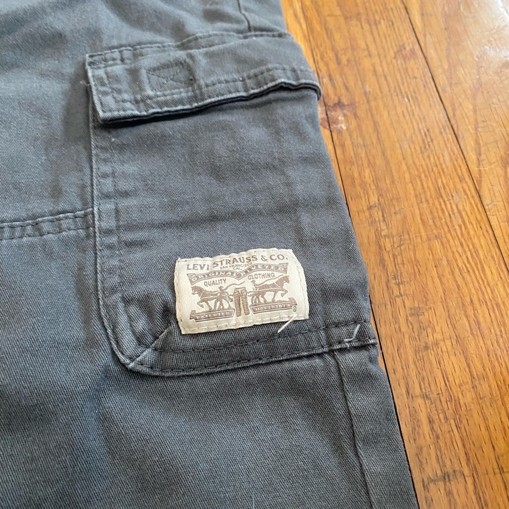 Levi’s Boys Cargo Jogger Pants Gray Size M 10–12 - Picture 5 of 8